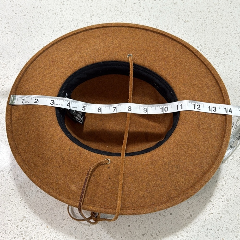 Brixton Women’s Brown Wool Hat, size: XS - Picture 6 of 8